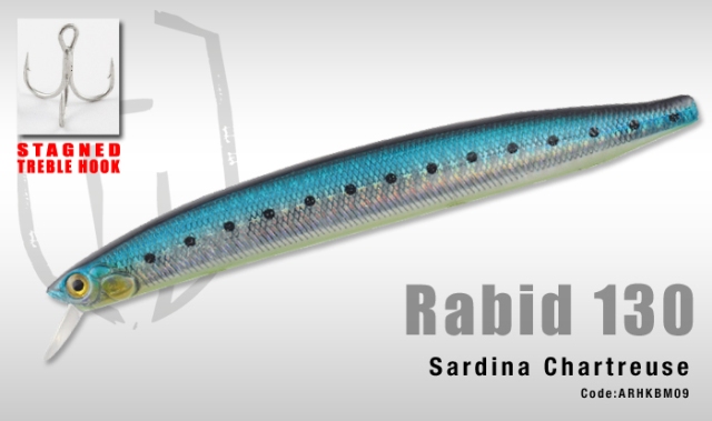 Herakles Rabid 130 Sp mm. 130 gr. 21 colore SARDINA CHARTREUSE - Clicca l'immagine per chiudere